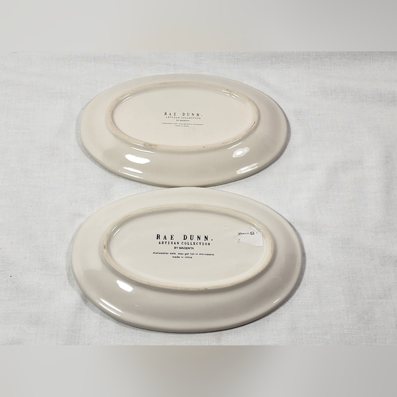 NEW RAE DUNN JULY FOURTH / BREATHE SNACK PLATE  ARTISAN COLLECTION BY MAGENTA - Picture 4 of 8